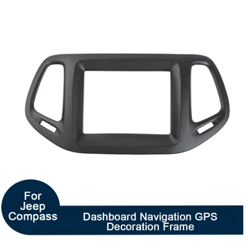 Car Styling Dashboard GPS Navigation Decoration Frame Stickers Fit For Jeep Compass 2017+ 1PCS Matte Black Accessories
Car Styling Dashboard GPS Navigation Decoration Frame Stickers Fit For Jeep Compass 2017+ 1PCS Matte Black Accessories