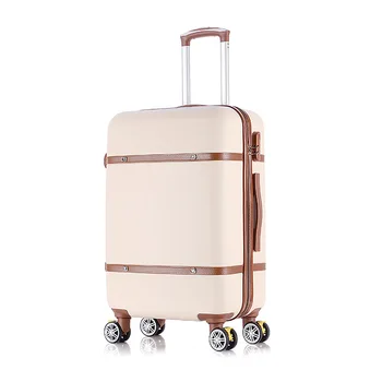 Retro 20 inch abs hardside trolley luggage,vintage rolling luggage for women,lovely retro belt trave luggage for girl
Retro 20 inch abs hardside trolley luggage,vintage rolling luggage for women,lovely retro belt trave luggage for girl