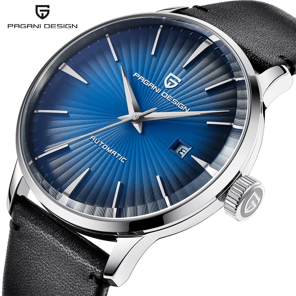 PAGANI Men Mechanical sport Watch Waterproof Genuine Leather Brand Luxury Automatic Business male wrist Watch relogio masculino
PAGANI Men Mechanical sport Watch Waterproof Genuine Leather Brand Luxury Automatic Business male wrist Watch relogio masculino