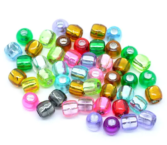 Acrylic Spacer Beads Round Mixed About 7mm( 2/8") x 7mm( 2/8"), Hole: Approx 3.3mm, 40 PCs new
Acrylic Spacer Beads Round Mixed About 7mm( 2/8") x 7mm( 2/8"), Hole: Approx 3.3mm, 40 PCs new