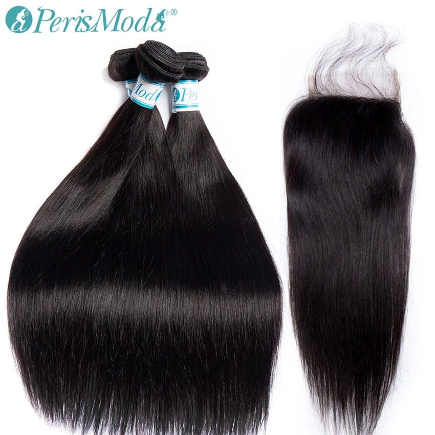 PerisModa Straight Hair Bundles With Closure Brazilian Hair Weave Bundle Remy Human Hair 4 / 3 Bundles With Lace Closure Mi Lisa
PerisModa Straight Hair Bundles With Closure Brazilian Hair Weave Bundle Remy Human Hair 4 / 3 Bundles With Lace Closure Mi Lisa