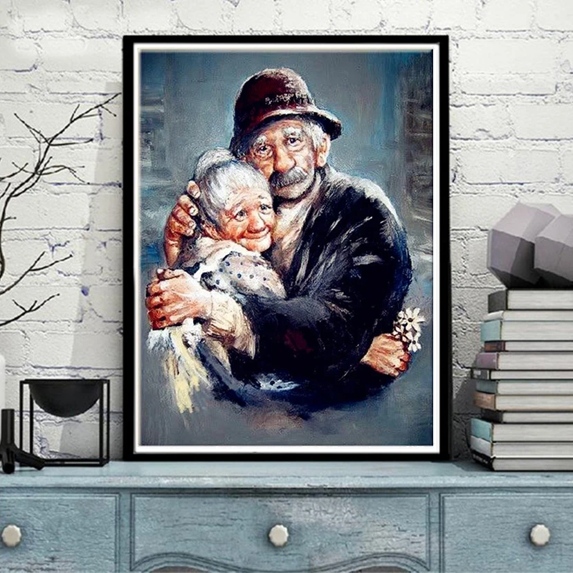Diamond Painting Full Square/Round Drill Diamond Embroidery Love & Old couple pattern Husband Gift Crystal Cross Stitch
Diamond Painting Full Square/Round Drill Diamond Embroidery Love & Old couple pattern Husband Gift Crystal Cross Stitch