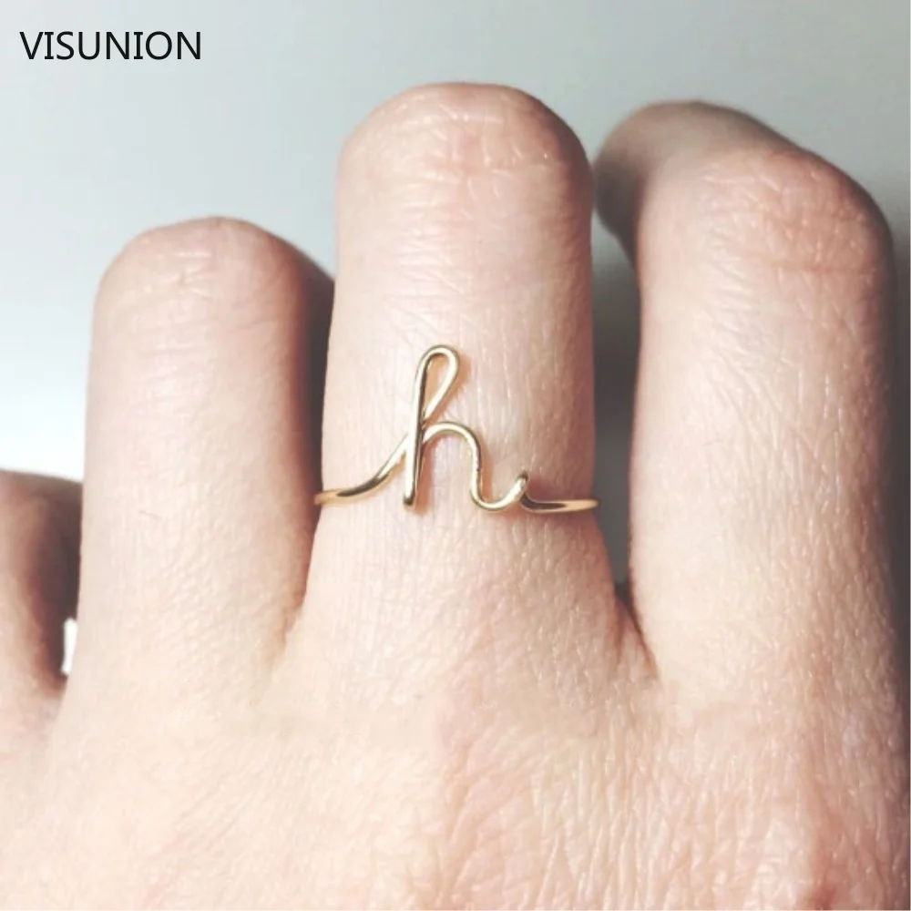 Gold Silver Rose Gold Color Letters Rings For Women DIY Name Open Ring Set Statement Engagement Party Jewelry Christmas Gift
Gold Silver Rose Gold Color Letters Rings For Women DIY Name Open Ring Set Statement Engagement Party Jewelry Christmas Gift