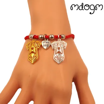 Great Dane Dog Animal Charm Bracelet For Women Men Couple Love Rope Male Female Pearl Red Heart Black Girls Cute Fashion
Great Dane Dog Animal Charm Bracelet For Women Men Couple Love Rope Male Female Pearl Red Heart Black Girls Cute Fashion