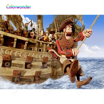 Colorwonder Photography Background Pirate Captain 7x5 Pirate Ship Members with Ship Ocean Scenery Backdrop for Photo Booth Props
Colorwonder Photography Background Pirate Captain 7x5 Pirate Ship Members with Ship Ocean Scenery Backdrop for Photo Booth Props