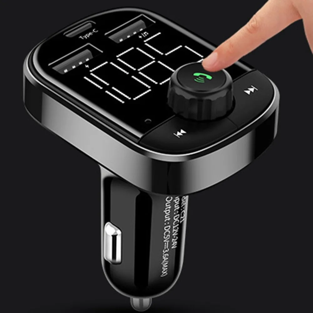 C21 Bluetooth Car FM Transmitter Wireless MP3 Player Radio Adapter Kit USB Charger
C21 Bluetooth Car FM Transmitter Wireless MP3 Player Radio Adapter Kit USB Charger