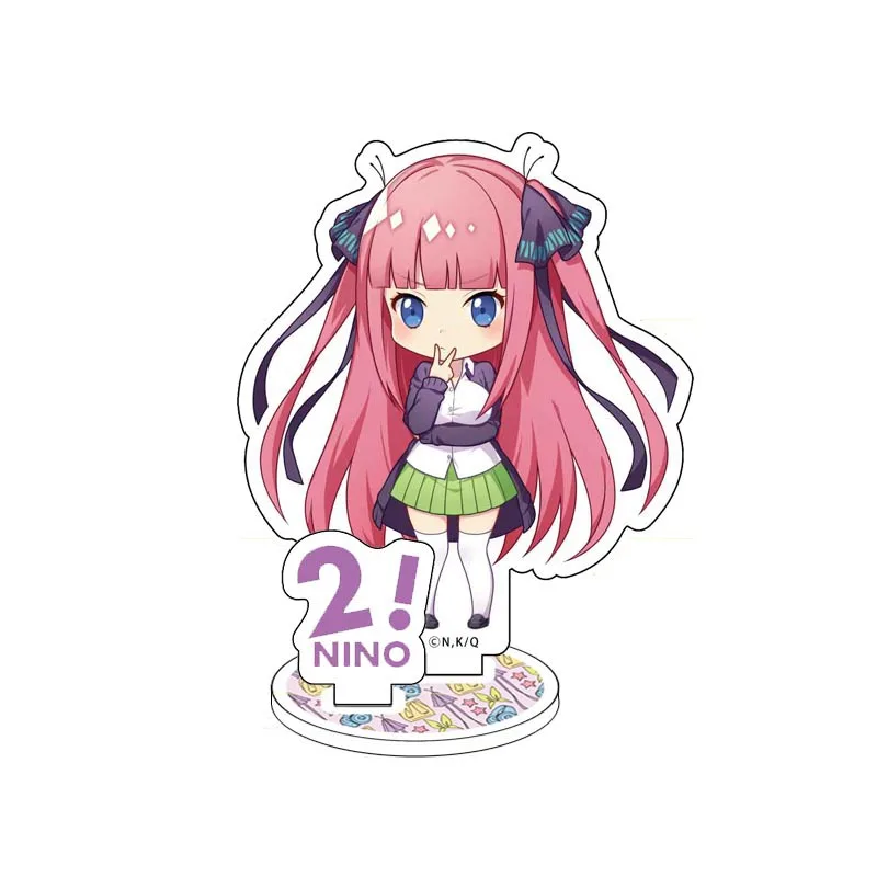 Anime The Quintessential Quintuplets Display Stand Figure Model Plate Holder Japanese Cartoon Figure Acrylic Collection Jewelry
Anime The Quintessential Quintuplets Display Stand Figure Model Plate Holder Japanese Cartoon Figure Acrylic Collection Jewelry