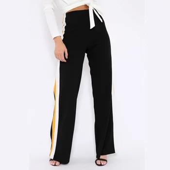 New Summer Women Casual High Waist Paperbag Striped Wide Leg Long Pants Trousers 2018 New Fashion
New Summer Women Casual High Waist Paperbag Striped Wide Leg Long Pants Trousers 2018 New Fashion