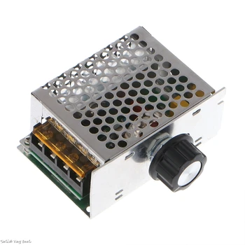 AC 220V 4000W High Power SCR Speed Controller Electronic Voltage Regulator Governor LS'D Tool
AC 220V 4000W High Power SCR Speed Controller Electronic Voltage Regulator Governor LS'D Tool