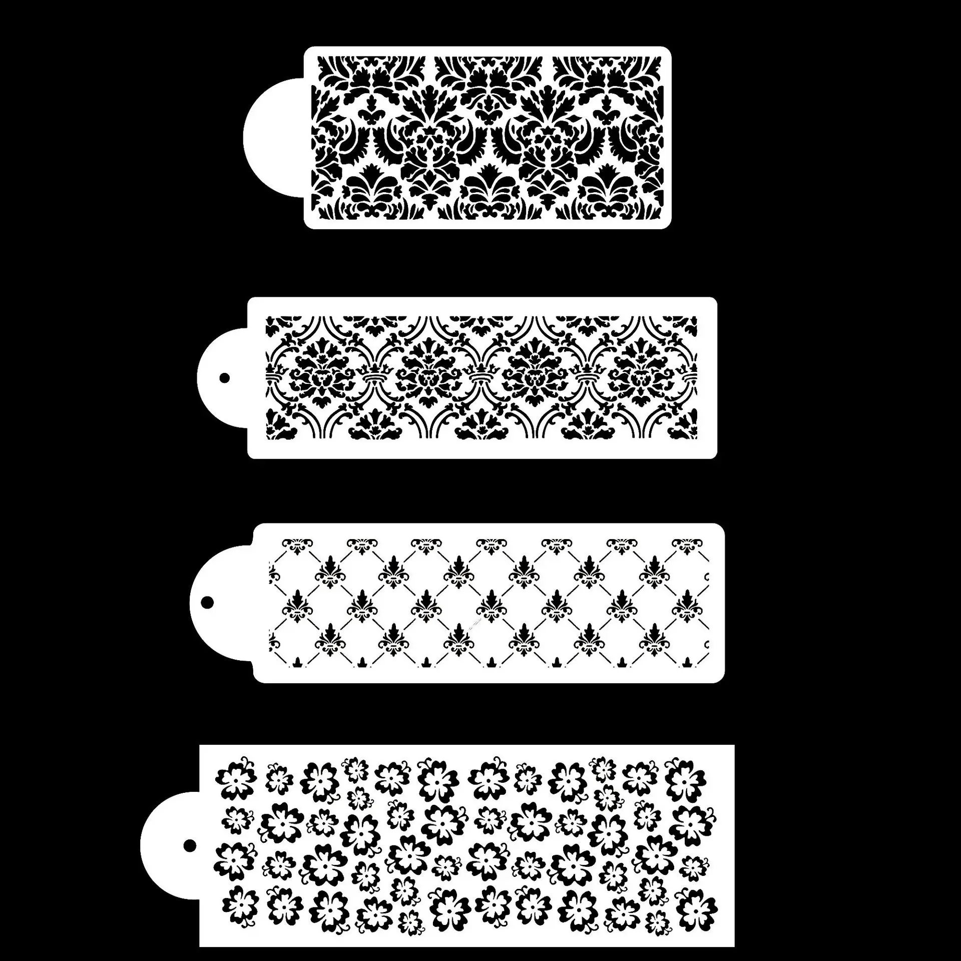 4Pcs/Set 36cm Flower Texture DIY Layering Stencils Painting Scrapbook Coloring Embossing Album Decorative Card Template
4Pcs/Set 36cm Flower Texture DIY Layering Stencils Painting Scrapbook Coloring Embossing Album Decorative Card Template