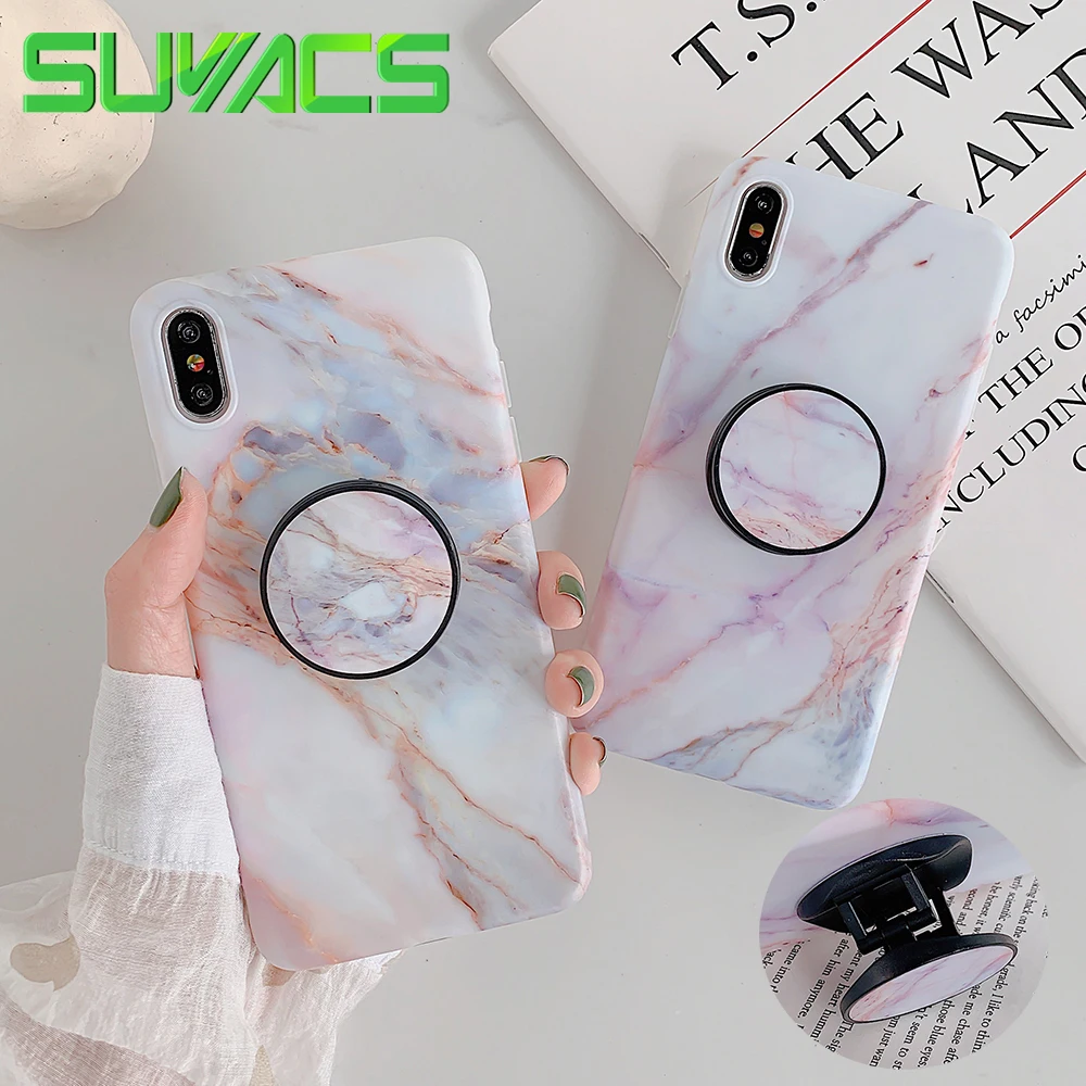 SUYACS Marble Pattern Telescopic With Folding Bracket Soft Case For iPhone XS MAX XR X 6 6S 7 8 Plus Kickstand Phone Cases Bag
SUYACS Marble Pattern Telescopic With Folding Bracket Soft Case For iPhone XS MAX XR X 6 6S 7 8 Plus Kickstand Phone Cases Bag