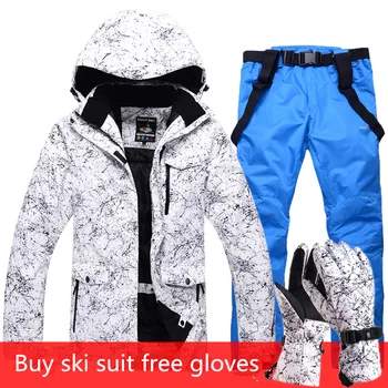 2019 New Men And Women Waterproof Ski Suit Mountain Skiing Suit For Men Thicken Warm Ski Snow Jacket+Snowboard pant Ski Set
2019 New Men And Women Waterproof Ski Suit Mountain Skiing Suit For Men Thicken Warm Ski Snow Jacket+Snowboard pant Ski Set