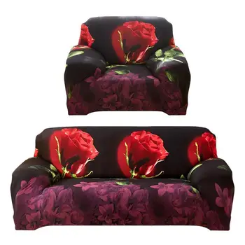 Rose Flowers Printed Elastic Slipcovers Tight Wrap Thin All-Inclusive Sofa Couch Cover for 1/2/3/4-Seat new year decoration
Rose Flowers Printed Elastic Slipcovers Tight Wrap Thin All-Inclusive Sofa Couch Cover for 1/2/3/4-Seat new year decoration