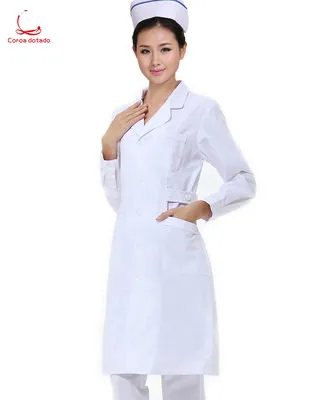 White gown nurse short sleeve summer dress women's beauty salon long sleeve doctor slim pharmacy room work clothes
White gown nurse short sleeve summer dress women's beauty salon long sleeve doctor slim pharmacy room work clothes