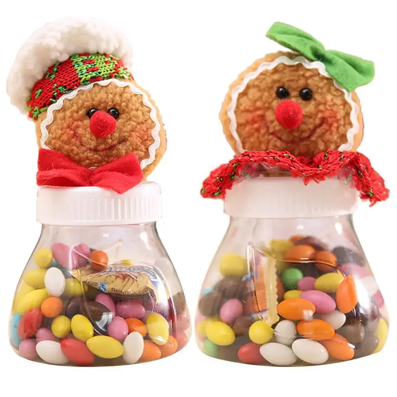 Christmas Candy Jar Decorative Gingerbread Man & Women Decor Candy Container Candy Box Gift Container
Christmas Candy Jar Decorative Gingerbread Man & Women Decor Candy Container Candy Box Gift Container