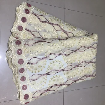 Sequins high quality nigerian french lace embroidered tulle lace fabric for wedding dress 2019 Russia African lace fabric YM145
Sequins high quality nigerian french lace embroidered tulle lace fabric for wedding dress 2019 Russia African lace fabric YM145