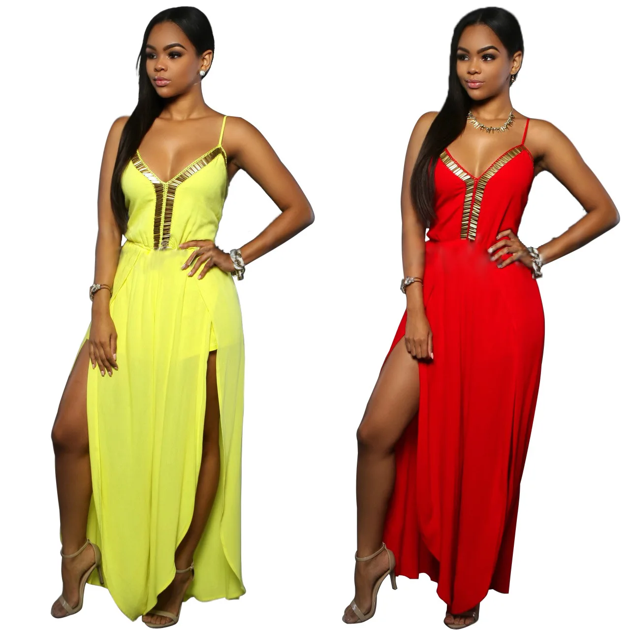Loose chiffon spring and summer harness with gold edge sexy pants Women Rompers Jumpsuit Strapless Ruffle Off Shoulder
Loose chiffon spring and summer harness with gold edge sexy pants Women Rompers Jumpsuit Strapless Ruffle Off Shoulder