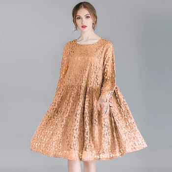 Lace Summer Dresses Plus Size Hollow Out Black Spring Women 2019 Office Lady Work Casual Loose Oversized Green Dress Female 4xl
Lace Summer Dresses Plus Size Hollow Out Black Spring Women 2019 Office Lady Work Casual Loose Oversized Green Dress Female 4xl
