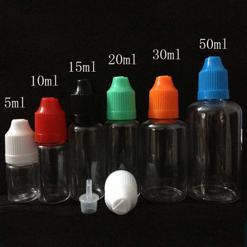 100pcs Empty E Liquid bottle 3ml 5ml 10ml 15ml 20ml 30ml 50ml 100ml PET Plastic Dropper Bottle with ChildProof Cap Nail Gel
100pcs Empty E Liquid bottle 3ml 5ml 10ml 15ml 20ml 30ml 50ml 100ml PET Plastic Dropper Bottle with ChildProof Cap Nail Gel