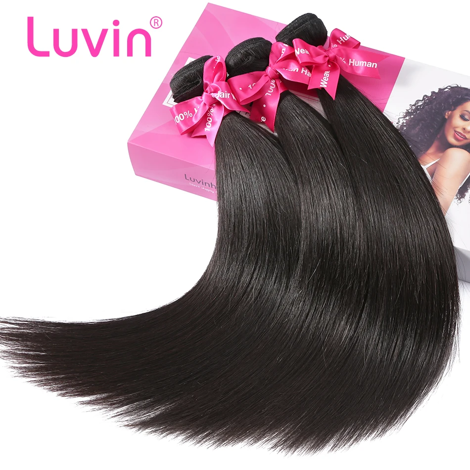 Luvin Malaysian Virgin Hair Straight 3 Bundles Lots 100% Human Hair Weave Bundles Natural Color Hair Extension Soft Hair
Luvin Malaysian Virgin Hair Straight 3 Bundles Lots 100% Human Hair Weave Bundles Natural Color Hair Extension Soft Hair