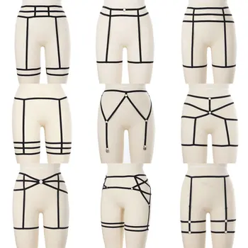 Sexy Harness Garter Belt Elastic Cage Body Hollow Leg Belt Gothic Suspender Strap Lingerie Underwear Leg Strap Garters For Women
Sexy Harness Garter Belt Elastic Cage Body Hollow Leg Belt Gothic Suspender Strap Lingerie Underwear Leg Strap Garters For Women
