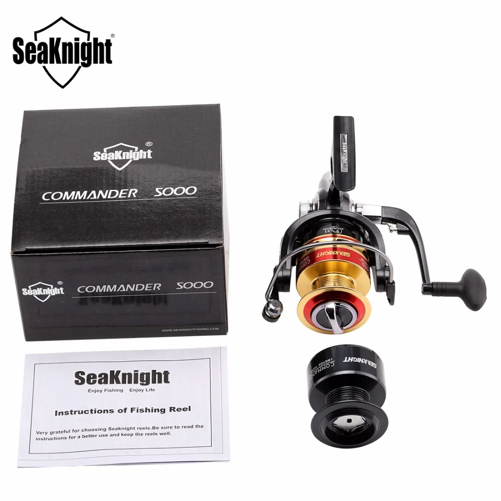Спиннинговая Рыболовная катушка Seaknight Commander 3000 4000 5000 5 2 1/4 10 шарикоподшипников