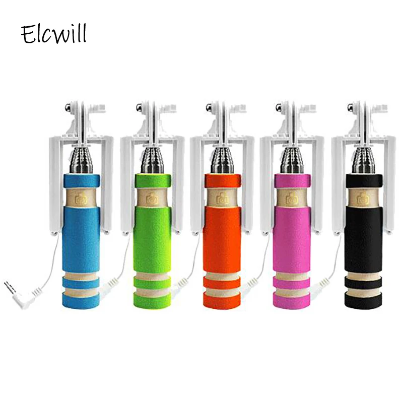 Mini Wired Selfie Stick Foldable Button Control Extendable Mobile Phone Camera Handle Monopod Universal for Smart Phone
Mini Wired Selfie Stick Foldable Button Control Extendable Mobile Phone Camera Handle Monopod Universal for Smart Phone
