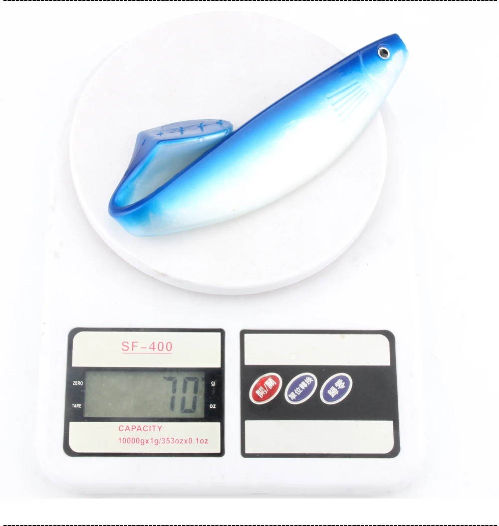 70g 24cm Big Fishing Silicone Baits Isca-Artificiais Saltwater Sea Lifelike Fishing Lures 2018 For Spring Spinpoler Tackle (5)