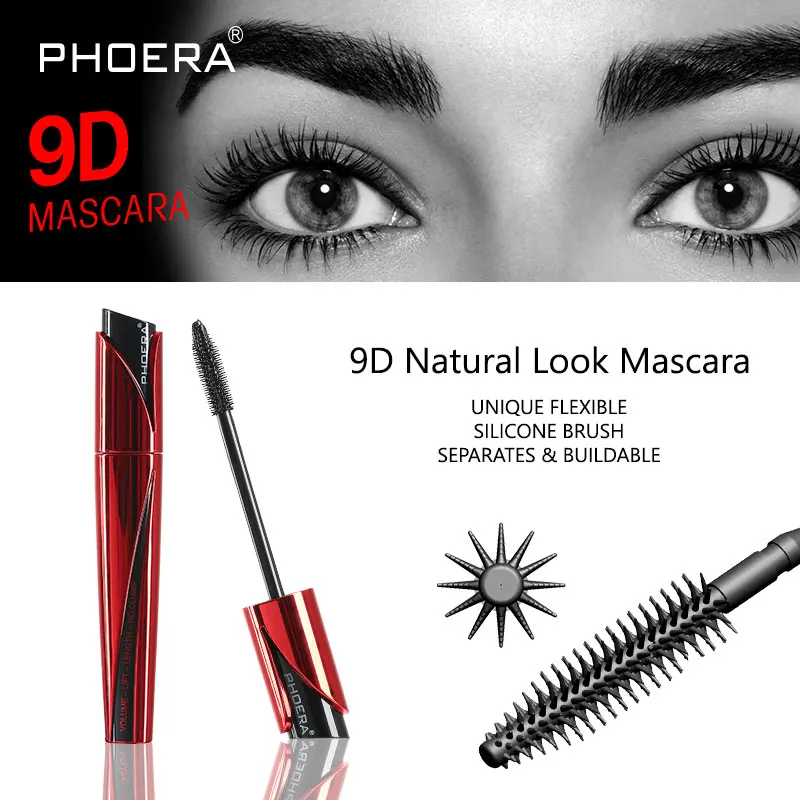 PHOERA 9D Silk Fiber Eyelash Mascara Waterproof Lasting Eyelash Makeup Extension Long Mascara Korean Makeup TSLM1
PHOERA 9D Silk Fiber Eyelash Mascara Waterproof Lasting Eyelash Makeup Extension Long Mascara Korean Makeup TSLM1