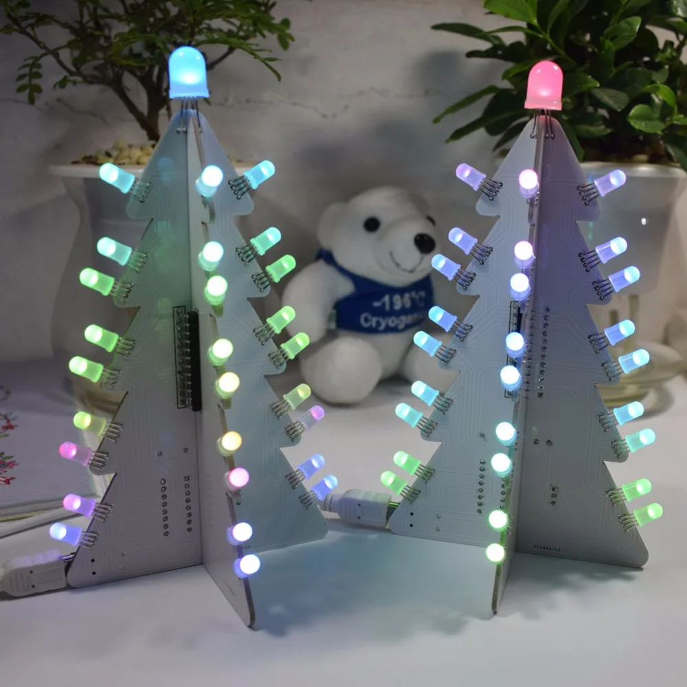 CNIKESIN DIY Light Control Full Color LED Big Size Christmas Tree Tower Kit (no battery)
CNIKESIN DIY Light Control Full Color LED Big Size Christmas Tree Tower Kit (no battery)