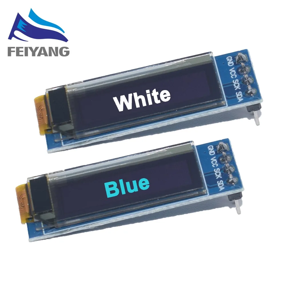 10pcs 0.91 inch OLED module 0.91" white/blue OLED 128X32 OLED LCD LED Display Module 0.91" IIC Communicate
10pcs 0.91 inch OLED module 0.91" white/blue OLED 128X32 OLED LCD LED Display Module 0.91" IIC Communicate
