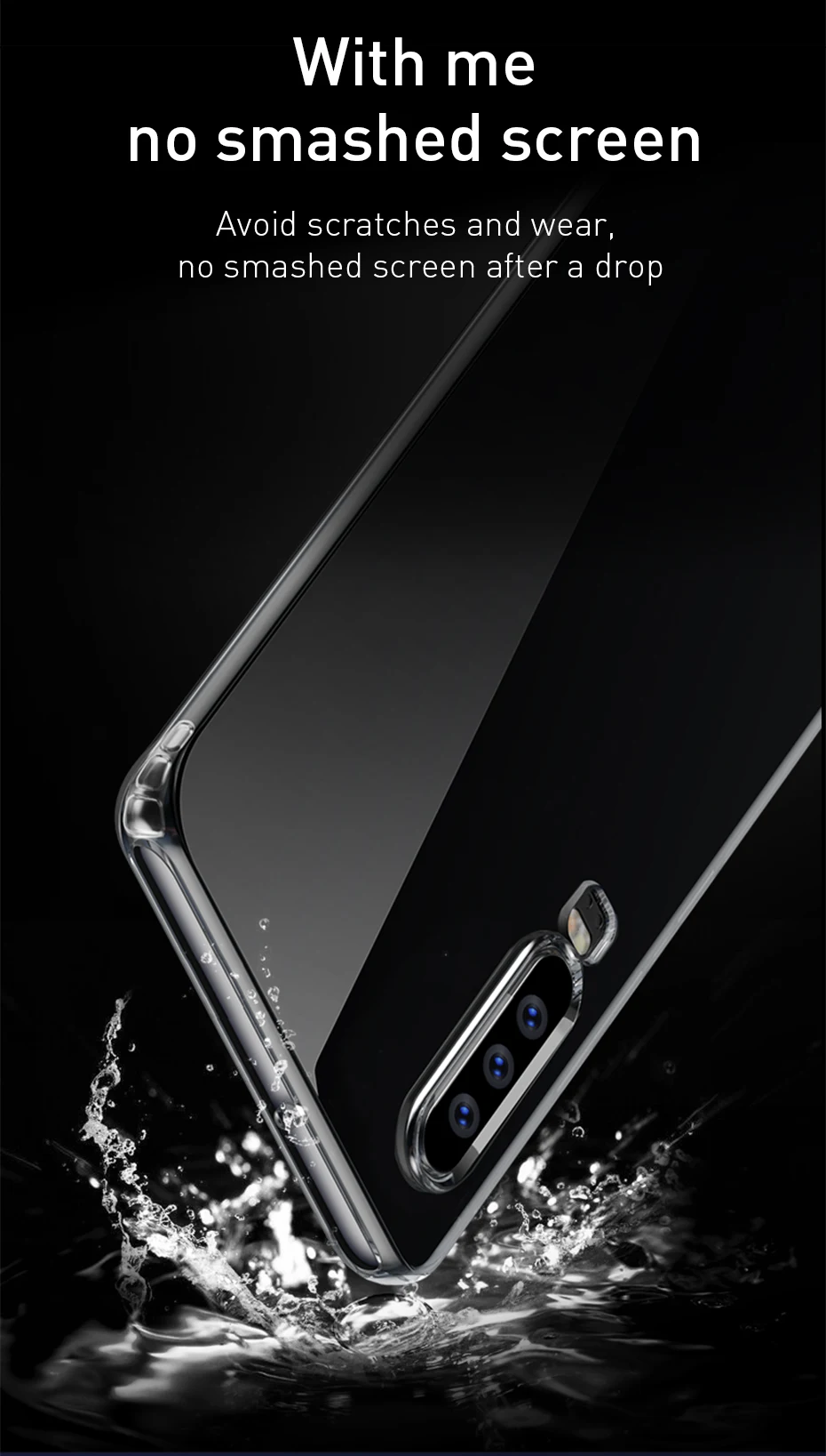To etui dla Huawei chroni przed zadrapaniami i śladami zużycia.