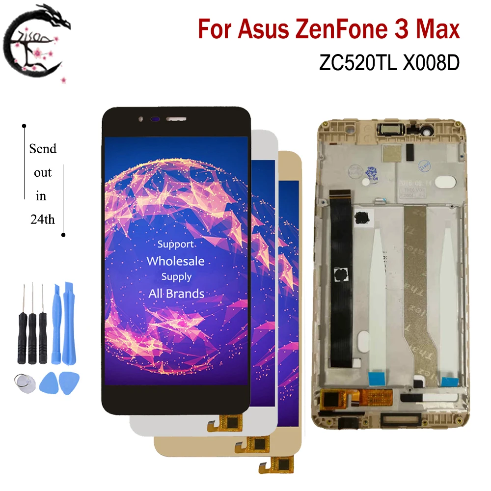 5.5" LCD With Frame For Asus ZenFone 3 Max ZC520TL X008D LCD Display Screen Touch Panel Digitizer Assembly for zc520tl Display
5.5" LCD With Frame For Asus ZenFone 3 Max ZC520TL X008D LCD Display Screen Touch Panel Digitizer Assembly for zc520tl Display