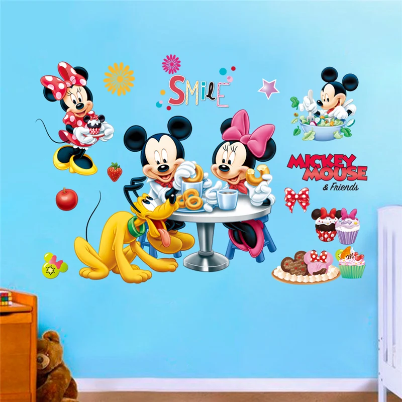 Cartoon Mickey Minnie Wall Stickers For Kids Rooms Children Bedroom Living Room Wall Decal Art Poster Mural Christmas Gift Decor
Cartoon Mickey Minnie Wall Stickers For Kids Rooms Children Bedroom Living Room Wall Decal Art Poster Mural Christmas Gift Decor