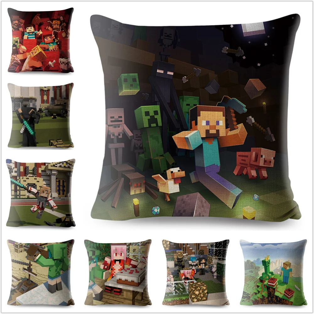 Minecraft Pixel Games Pillow Euro Cover Decorative Massager Decorative Pillows Home Decor Gift
Minecraft Pixel Games Pillow Euro Cover Decorative Massager Decorative Pillows Home Decor Gift