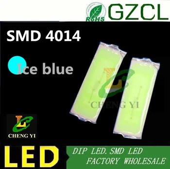 Free shipping 4014 smd led Ice blue 0.2W Surface Mounted 4.0*1.4mm light emitting diode
Free shipping 4014 smd led Ice blue 0.2W Surface Mounted 4.0*1.4mm light emitting diode