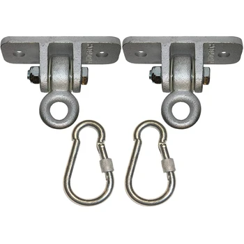 Locking Snap Hooks | Heavy Duty Swing Hook Hangers Seat Trapeze Sets | Static Tension 5000 Lb Capacity
Locking Snap Hooks | Heavy Duty Swing Hook Hangers Seat Trapeze Sets | Static Tension 5000 Lb Capacity