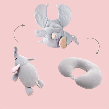 The Deformable Nap neck pillow and Plush toy travel pillow neck body Can be transformed into a plush toy Sleeping pillow
The Deformable Nap neck pillow and Plush toy travel pillow neck body Can be transformed into a plush toy Sleeping pillow