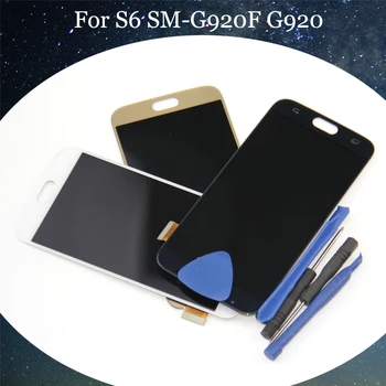 Super AMOLED Display for SAMSUNG Galaxy S6 G920 G920F Touch Screen Digitizer Replacement LCD For S6 G920
Super AMOLED Display for SAMSUNG Galaxy S6 G920 G920F Touch Screen Digitizer Replacement LCD For S6 G920