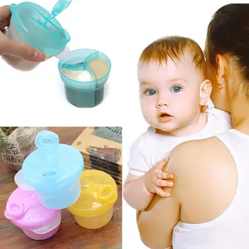 3 Grids Rotating Double Layer Removable Baby Milk Powder Can Storage Box Food Storage Box
3 Grids Rotating Double Layer Removable Baby Milk Powder Can Storage Box Food Storage Box