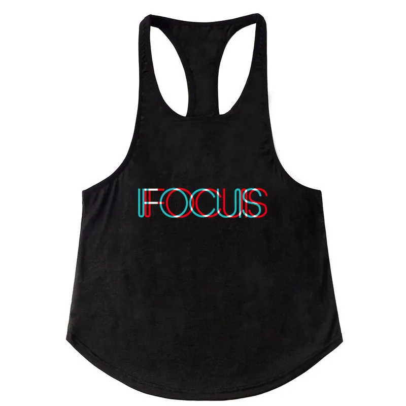 Brand Gyms Clothing Singlet FOCUS Printing Tank Top Men Fitness Stringer Vest Canotta Bodybuilding Sleeveless Muscle Tanktop
Brand Gyms Clothing Singlet FOCUS Printing Tank Top Men Fitness Stringer Vest Canotta Bodybuilding Sleeveless Muscle Tanktop