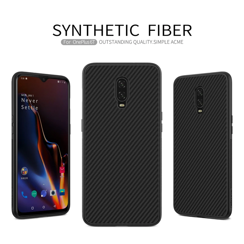 For Oneplus 6t Case Cover Synthetic Fiber Phone Case For Oneplus 6t NILLKIN Hard Cover High Quality Case For Oneplus 6t 6.41''
For Oneplus 6t Case Cover Synthetic Fiber Phone Case For Oneplus 6t NILLKIN Hard Cover High Quality Case For Oneplus 6t 6.41''