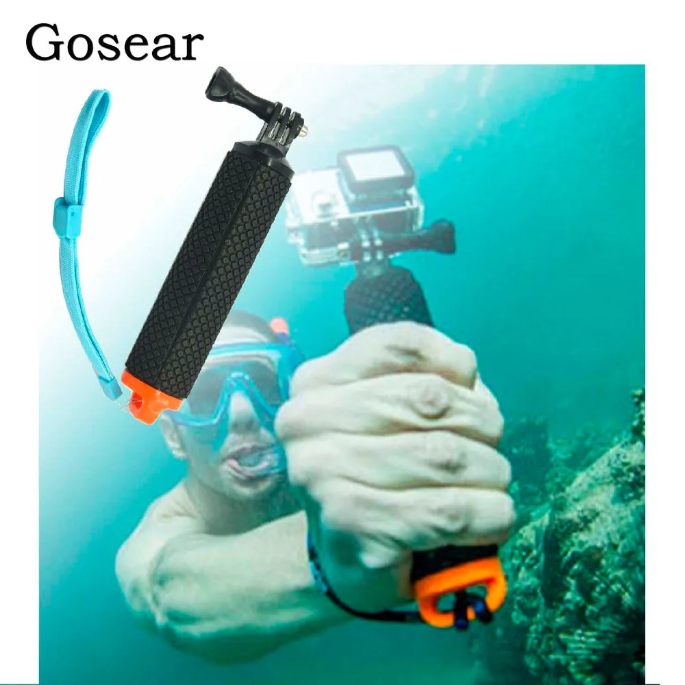 Gosear Float Hand Grip Buoyancy Rod Pole Stick Monopod Tripod for Gopro Go Pro Hero 5 4 3 Xiaomi Yi 2 II 4K 4 K Sjcam SJ4000
Gosear Float Hand Grip Buoyancy Rod Pole Stick Monopod Tripod for Gopro Go Pro Hero 5 4 3 Xiaomi Yi 2 II 4K 4 K Sjcam SJ4000