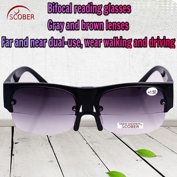 2019 = Scober Multifunction Far Near Dual Use Bifocal Reading Sunglasses Gray And Lens Adjustable Nose +1 +1.5 +2 +2.5 To +4
2019 = Scober Multifunction Far Near Dual Use Bifocal Reading Sunglasses Gray And Lens Adjustable Nose +1 +1.5 +2 +2.5 To +4
