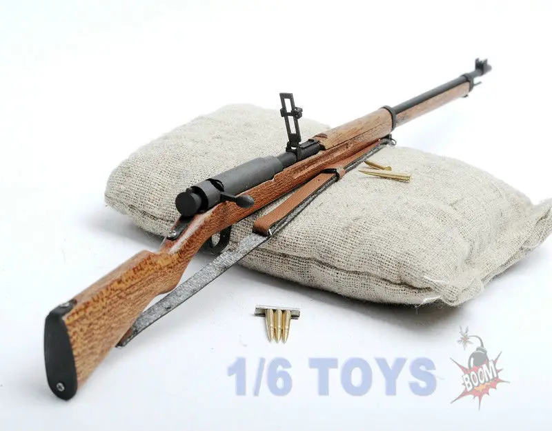 WWII Japan Soldier Weapon Model 1/6 Scale Arisaka Ti-Lite T8007 Metal 38 Rifle Gun Collections
WWII Japan Soldier Weapon Model 1/6 Scale Arisaka Ti-Lite T8007 Metal 38 Rifle Gun Collections