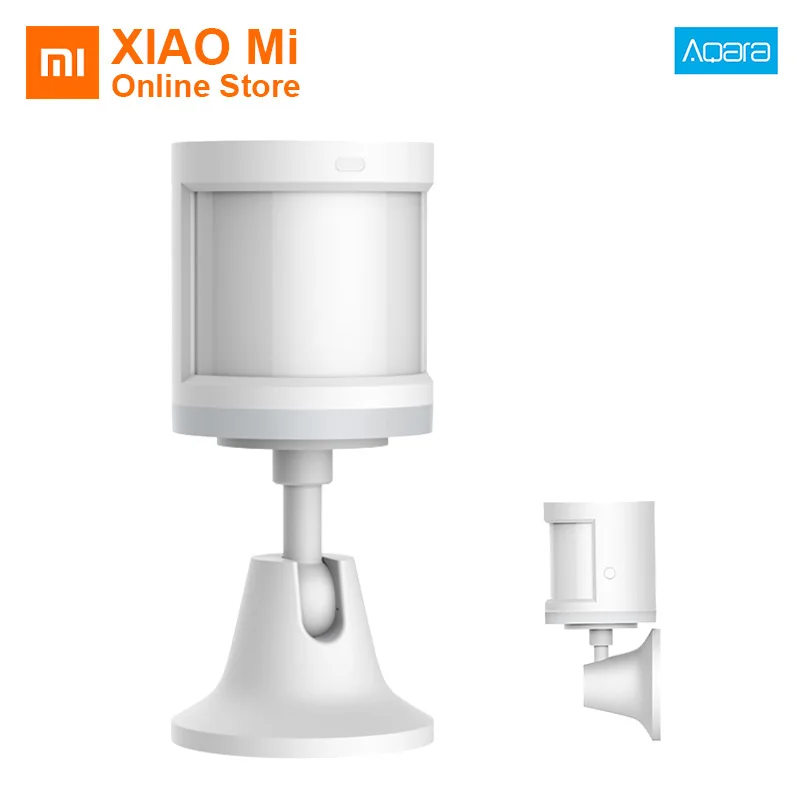 Xiaomi Aqara Human Body Sensor Smart Body Movement Motion Sensor Zigbee Connection holder stand Mihome App via Android&IOS
Xiaomi Aqara Human Body Sensor Smart Body Movement Motion Sensor Zigbee Connection holder stand Mihome App via Android&IOS