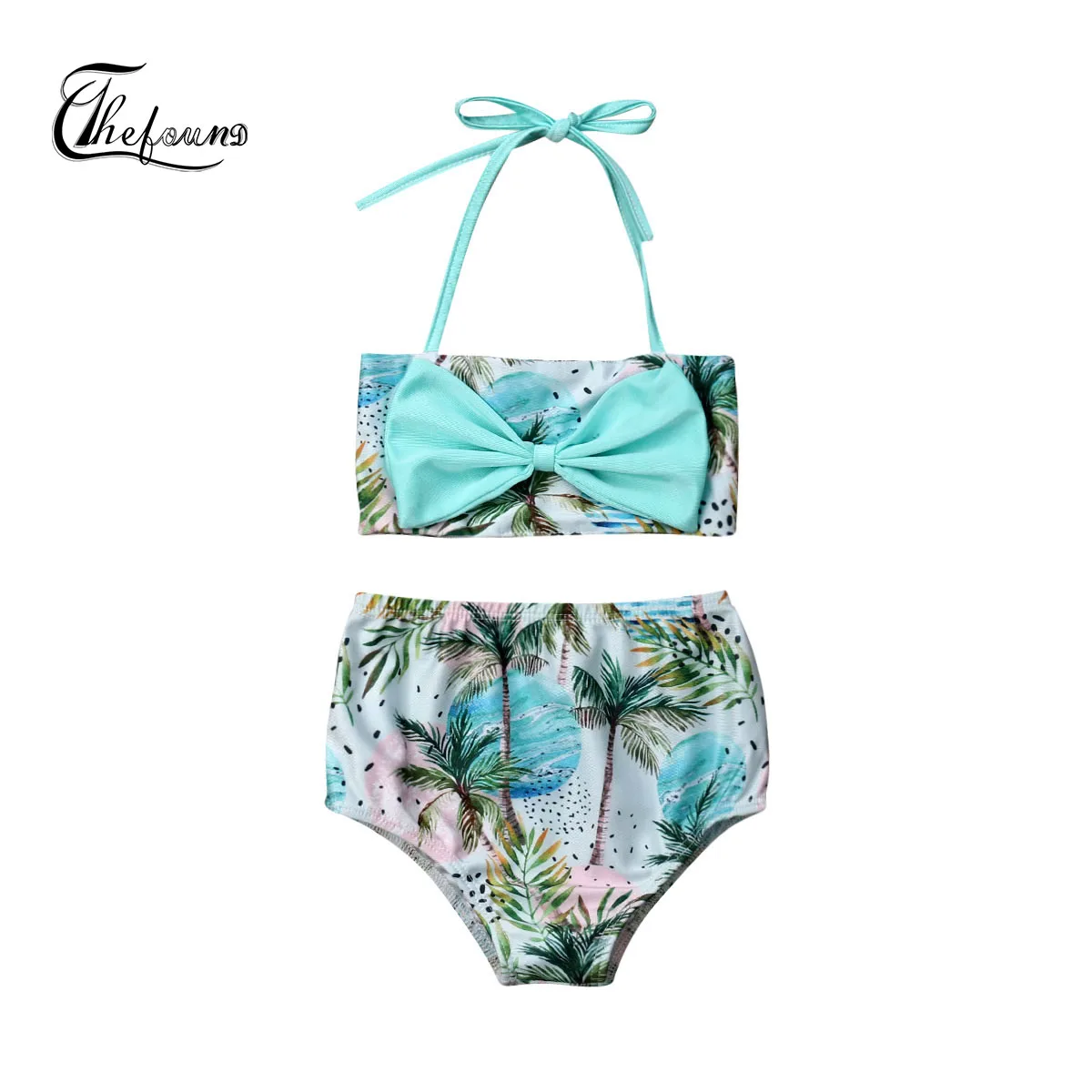 2019 Brand New Kids Baby Girl Bikini Set Swimwear Bandage Crop Tops High Waist Shorts Pants Swimsuit Coconut Tree Outfit 1-5T
2019 Brand New Kids Baby Girl Bikini Set Swimwear Bandage Crop Tops High Waist Shorts Pants Swimsuit Coconut Tree Outfit 1-5T