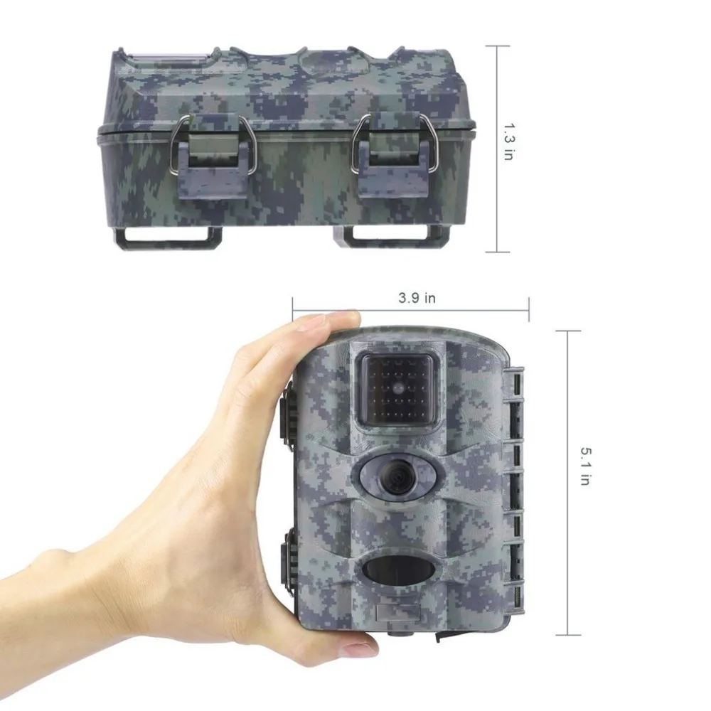 12MP Digital Trail Hunting Camera Game Hunting Camera With 60 Camera Lens 2.4" LCD Screen Scouting Surveillance Camera IP65
12MP Digital Trail Hunting Camera Game Hunting Camera With 60 Camera Lens 2.4" LCD Screen Scouting Surveillance Camera IP65