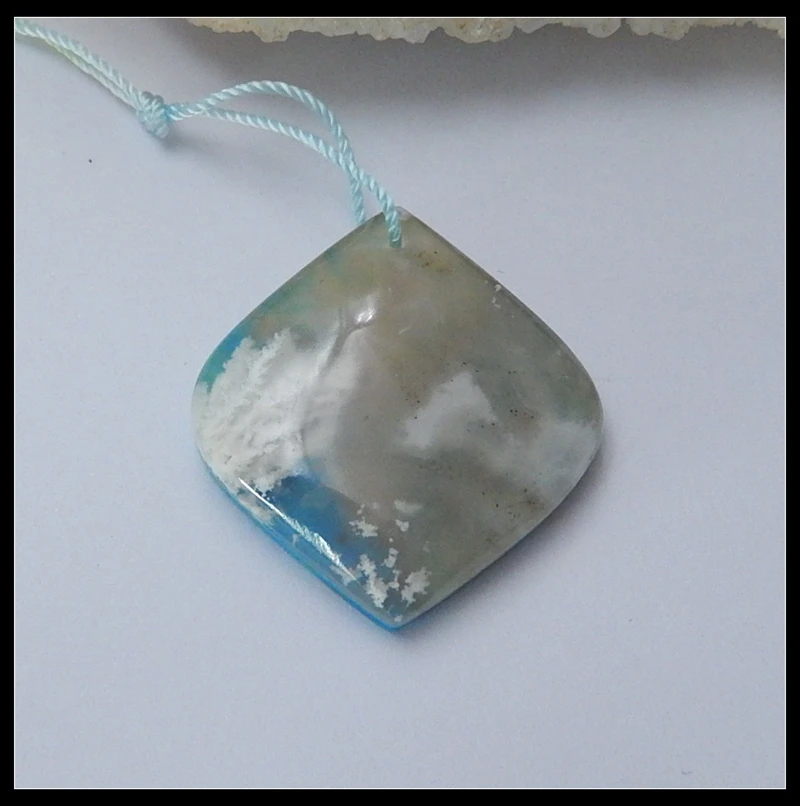 Sale 1Pcs Natural Stone Blue Opal Positive convex Drop Pendant Bead DIY Jewelry Making 30x27x6mm 6.01g
Sale 1Pcs Natural Stone Blue Opal Positive convex Drop Pendant Bead DIY Jewelry Making 30x27x6mm 6.01g