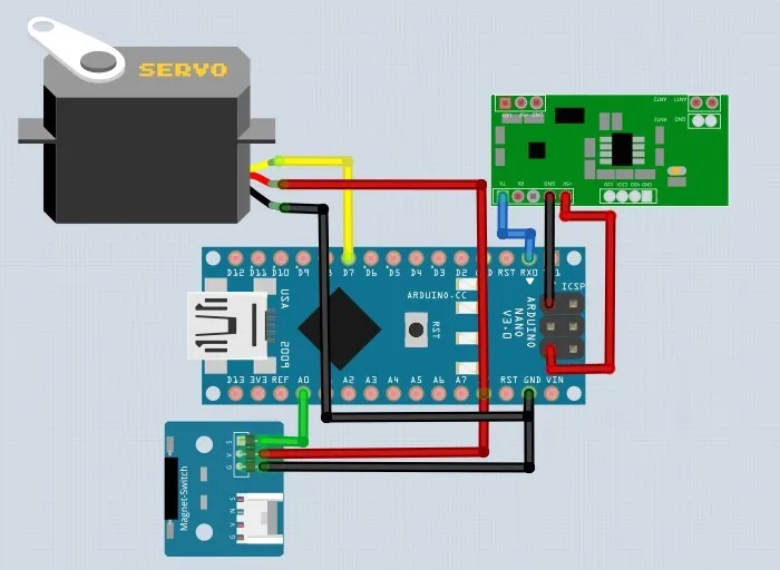 125Khz RFID Reader Module RDM6300 UART Output Access Control System for Arduino diy